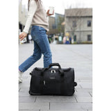Featherstone 2 wheel medium holdall black, imported from the UK