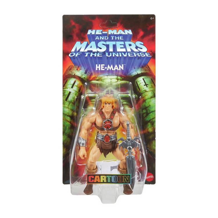 MOTU He-Man 200X action figure 5.5-inch, imported from the UK