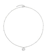 Harrods Monica Vinader Sterling Silver MV Siren Muse Disc Chain Necklace- Buy online at McGrocer