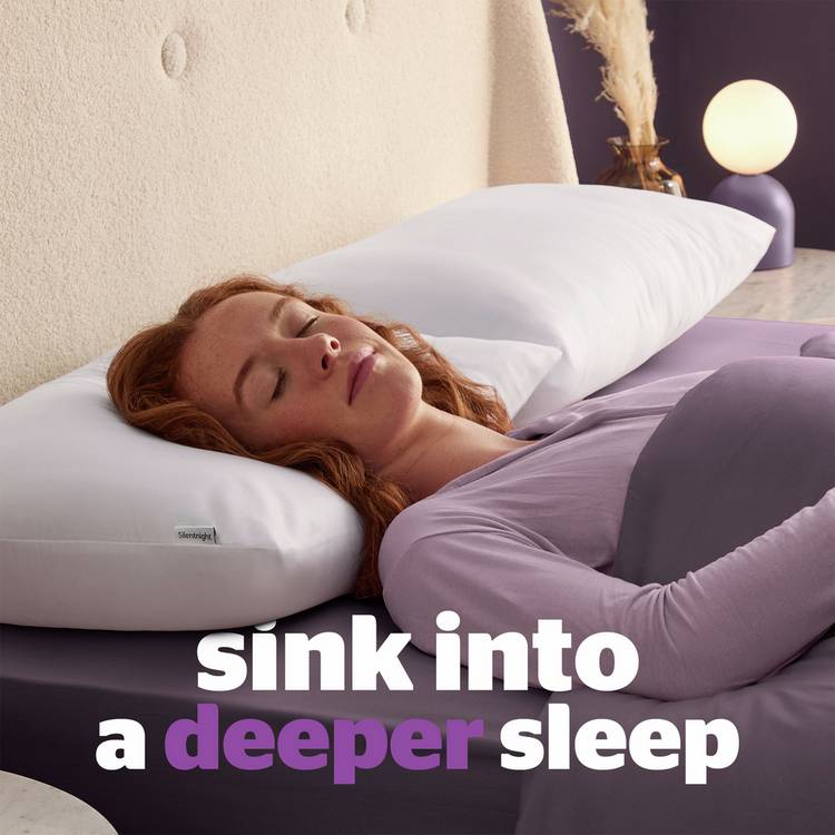 Silentnight deep sleep medium soft pillow, UK version