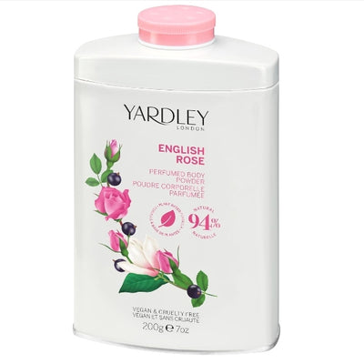 Poudre corporelle Yardley English Rose Perfumed 200g