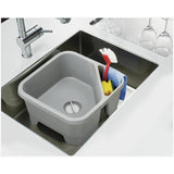 Joseph Joseph Duo wash up bowl grey plastic (British brand)