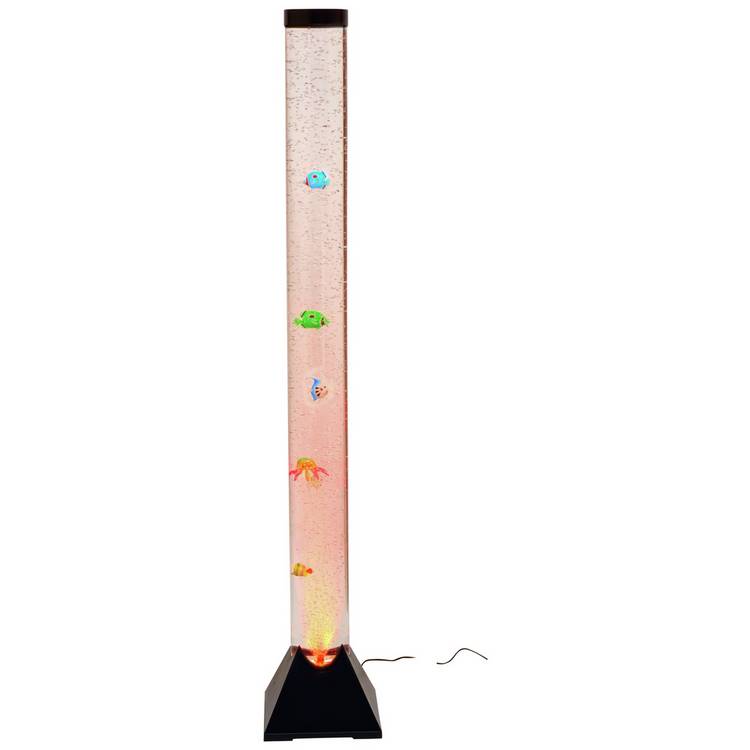 Argos Home bubble fish floor lamp black - British product