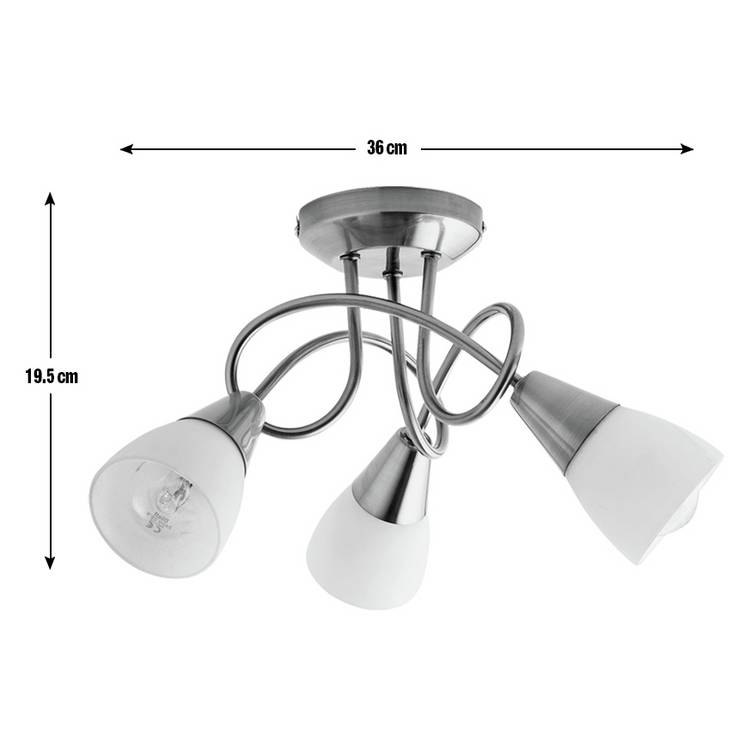 Argos Home Curico ceiling light antique brass - British product