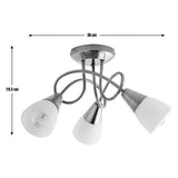 Argos Home Curico ceiling light antique brass - British product