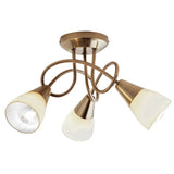 Argos Home Curico ceiling light antique brass - British product