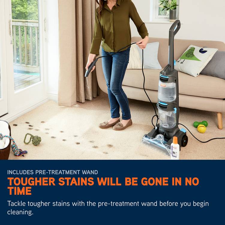 Vax Dual Power Pet Advance upright carpet cleaner, UK version