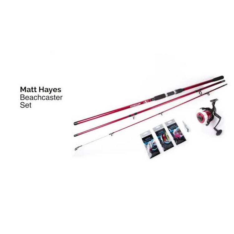 Matt Hayes Adventure Beachcaster 14ft rod and reel set (British brand)