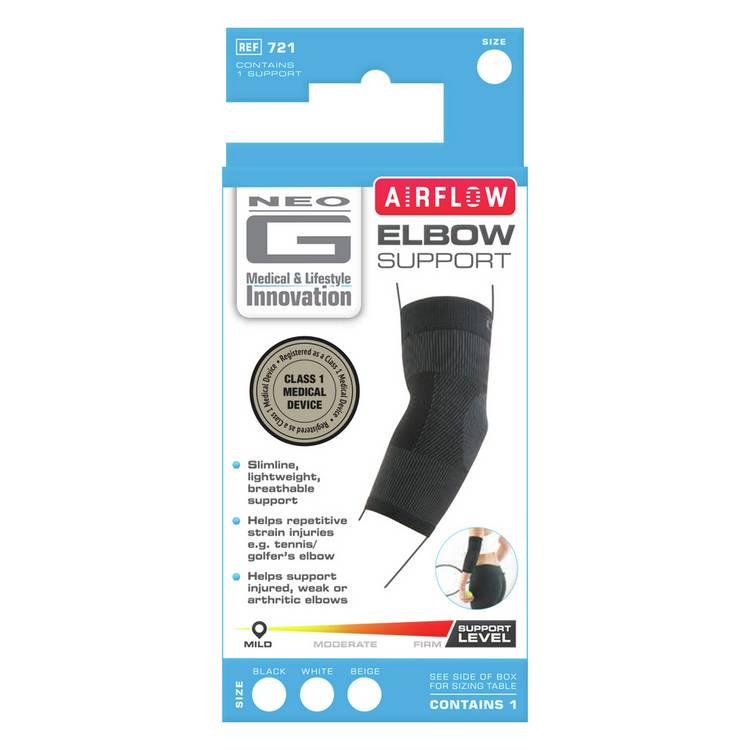 Neo G Airflow elbow support medium, UK version