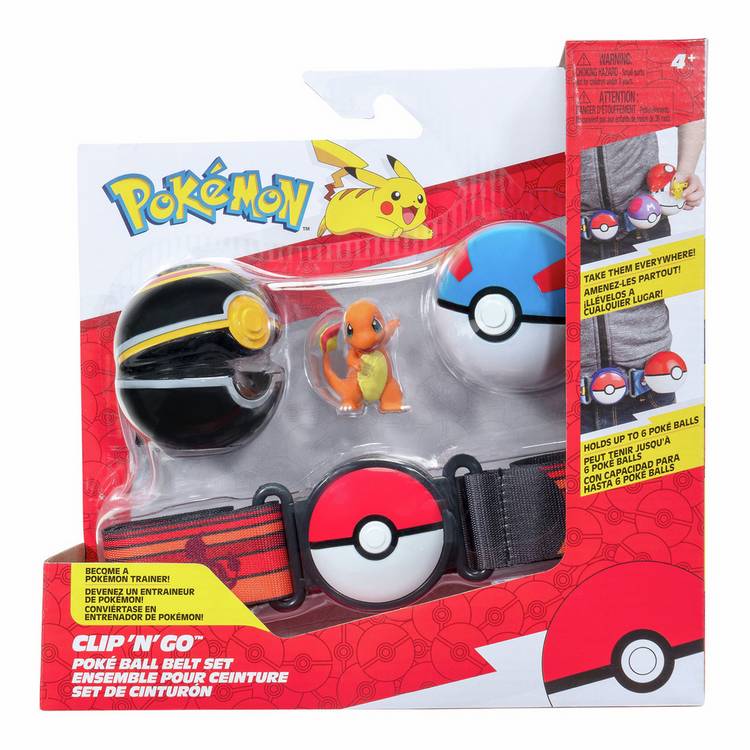 Pokémon Clip 'N' Go Poke Ball Belt Jazwares (British brand)