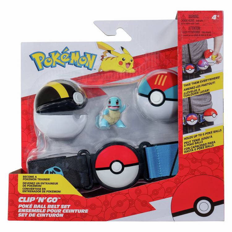 Pokémon Clip 'N' Go Poke Ball Belt Jazwares (British brand)