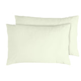 Habitat Egyptian cotton pillowcase pair cream standard 75x50cm - British product