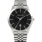 Superdrug Police Men's Patriot Black Stainless Steel Watch- Buy online at McGrocer