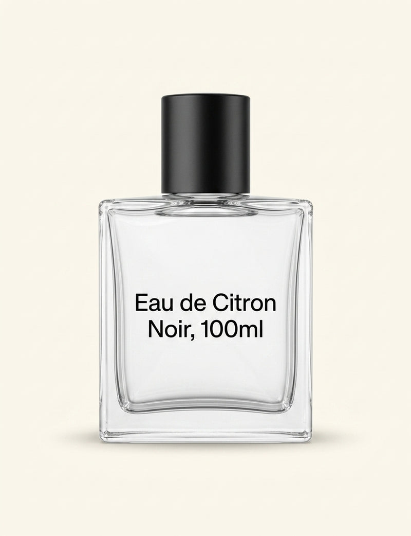 Hermes Eau de Citron Noir refillable cologne 50ml (British brand)