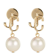 Harrods Jimmy Choo Pearl JC Earrings- Buy online at McGrocer