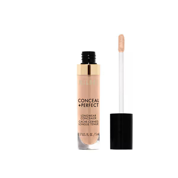 Milani Conceal Perfect Long Wear Concealer Light Beige 5ml, imported from the UK