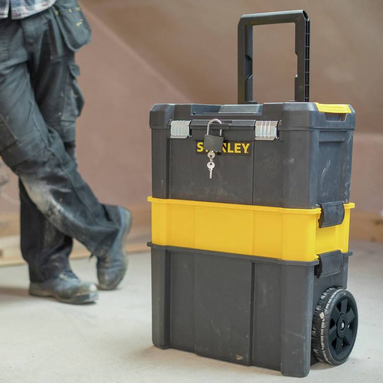 Stanley rolling toolbox 47.5x28.5x62.3cm (British brand)