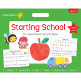 Little Genius fun educational activity book for ages 3+, UK version