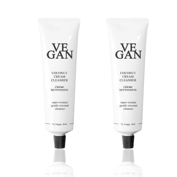 Happy Skin Coconut Cream Cleanser x 2 (British brand)