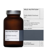 Harrods Wild Nutrition Food-Grown Daily Multi Nutrient for Men 45+ (60 Capsules)- Buy online at McGrocer