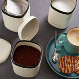 Morphy Richards canister set cream - British product