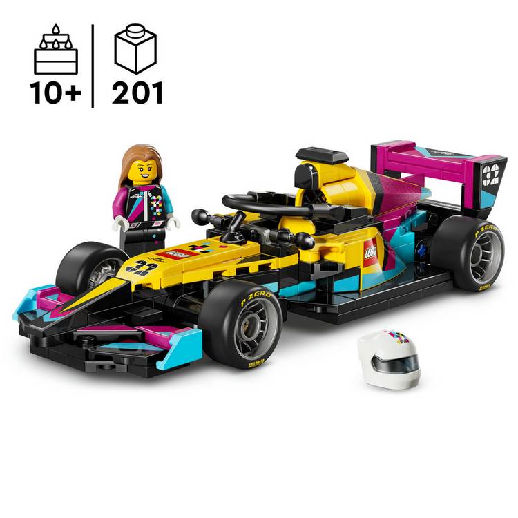 LEGO Speed Champions F1 Academy Race Car 77258 201-piece, imported from the UK