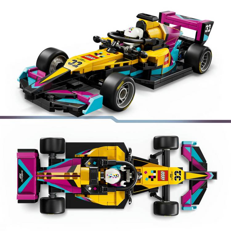 LEGO Speed Champions F1 Academy Race Car 77258 201-piece, imported from the UK