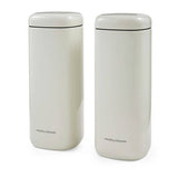 Morphy Richards cream storage canisters set of 2, imported from the UK