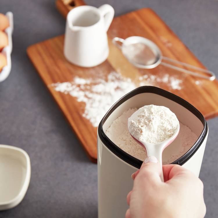 Morphy Richards cream storage canisters set of 2, imported from the UK