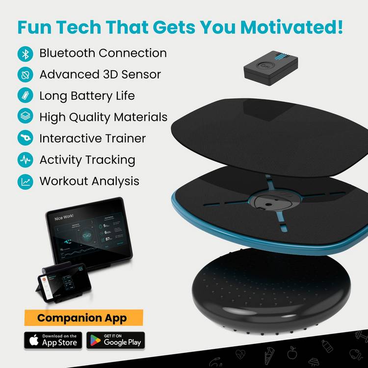 Particula GoBalance Sport smart balance board with app (British brand)