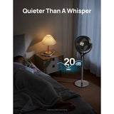 Dreo TurboPoly 362 black pedestal fan (British brand)