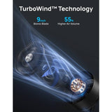 Dreo TurboPoly 362 black pedestal fan (British brand)