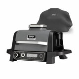 Ninja Electric BBQ Grill and Smoker Grey with cover (British brand)