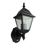 Coast PIR Lantern black outdoor light - British product