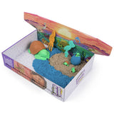 Kinetic Sand Turtle Beach sensory play set 396g, imported from the UK