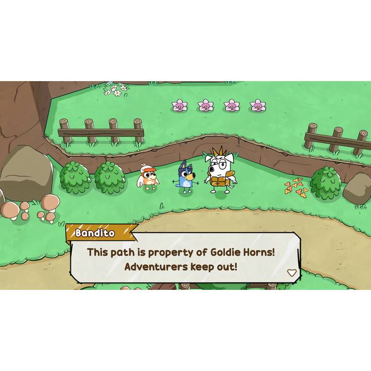 Bluey Quest for the Gold Pen PS5 game, UK version