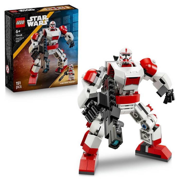 LEGO Star Wars Clone Shock Trooper Mech building toy 151 pieces (British brand)