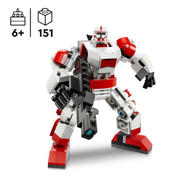 LEGO Star Wars Clone Shock Trooper Mech building toy 151 pieces (British brand)