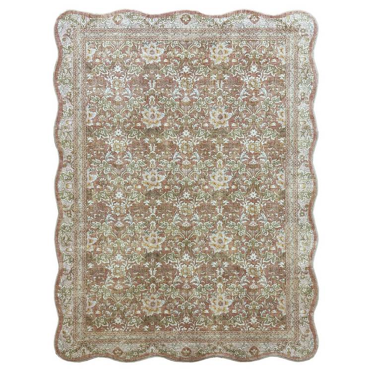 Classics Collection Summer Bloom rug peach cut pile 160x230cm, UK version