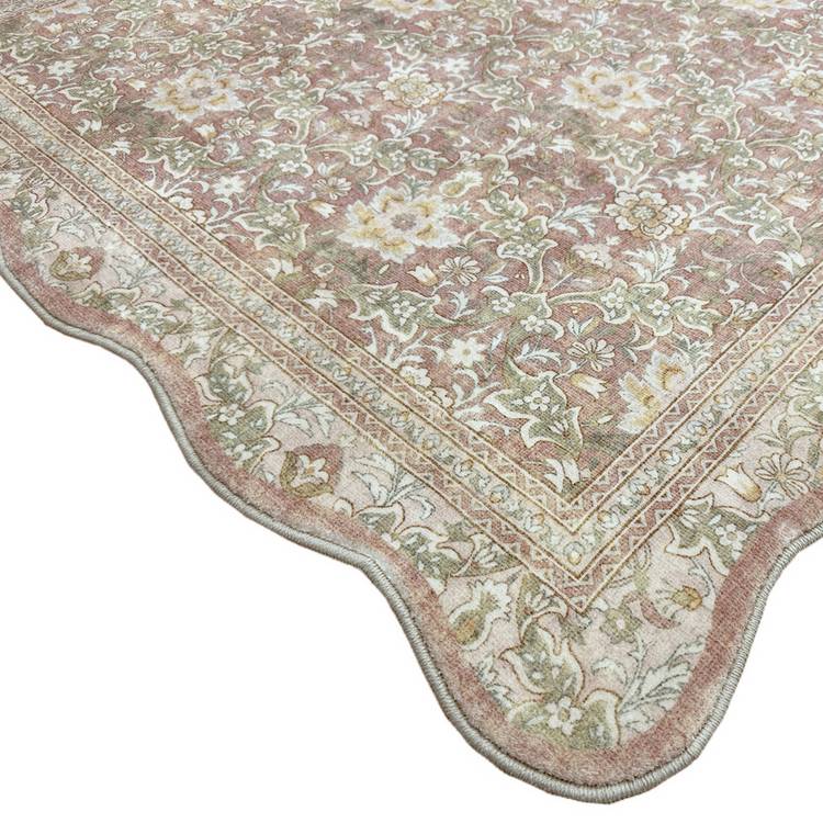 Classics Collection Summer Bloom rug peach cut pile 160x230cm, UK version
