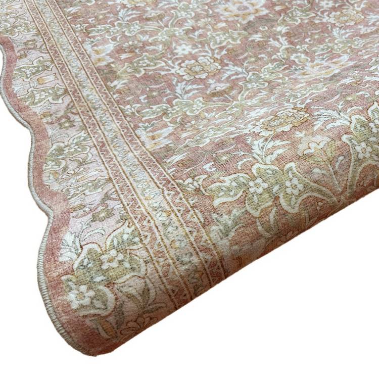 Classics Collection Summer Bloom rug peach cut pile 160x230cm, UK version