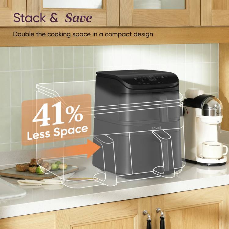 COSORI Turbo Tower air fryer 10.8L (British brand)