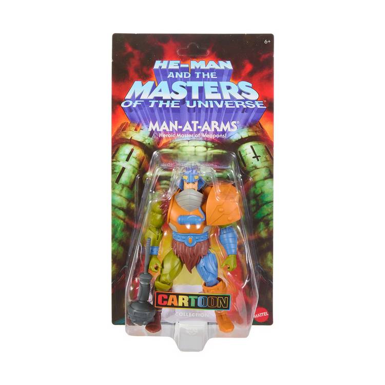Masters of the Universe Man-At-Arms 200X action figure 5.5 inch, imported from the UK