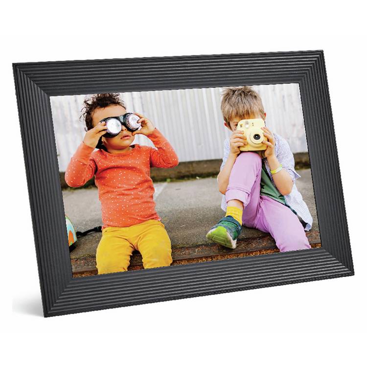 Aura Carver 10.1 inch digital photo frame Gravel, UK version