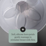 Tommee Tippee single manual breast pump with 150ml bottle, UK version