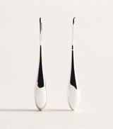 Harrods LIÉ STUDIO Sterling Silver Evelyn Drop Earrings, 5cm- Buy online at McGrocer
