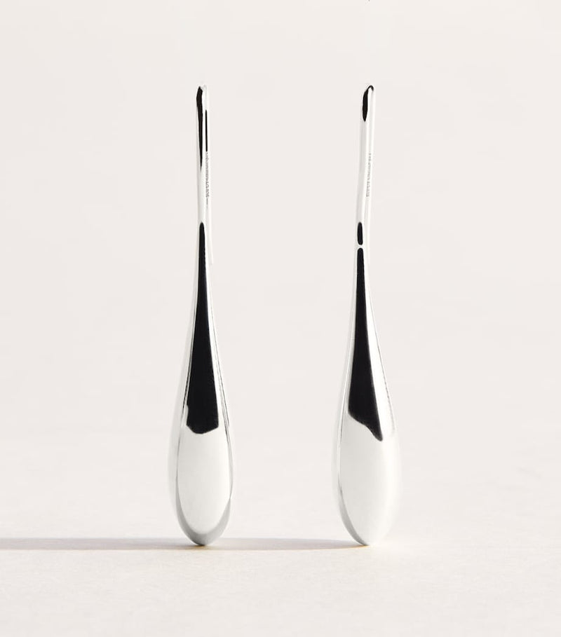 LIÉ STUDIO sterling silver Evelyn earrings 5cm (British brand)