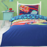 Disney Cars Ka-Chow blue single bedding set (British brand)