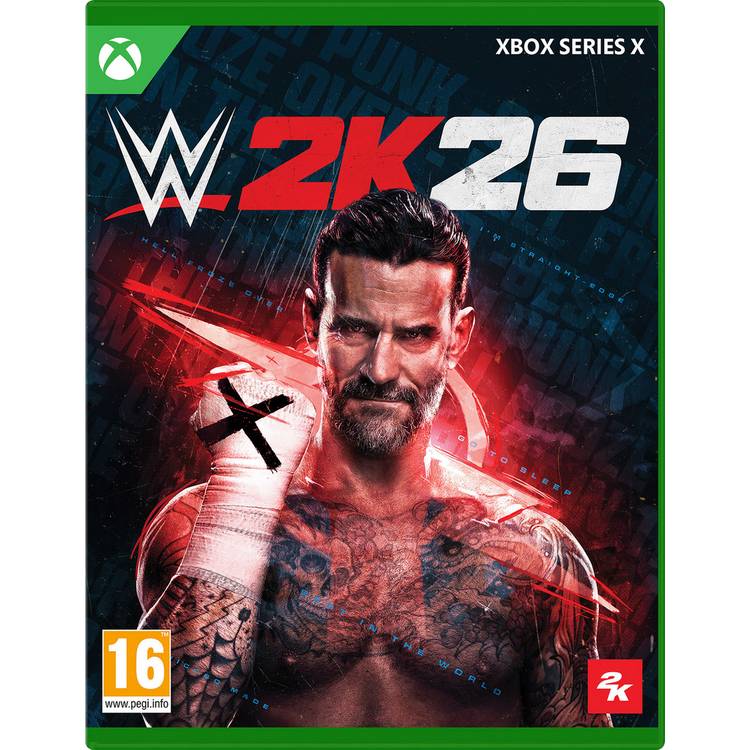 WWE 2K26 wrestling game for Xbox Series X - British product