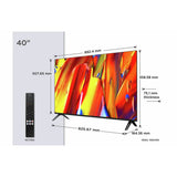TCL 40V5C QLED Smart TV 40 inch (British brand)